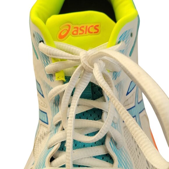 ASICS Gel-Excite 6 Women Size 9 White Blue Athletic Running Shoes Mesh Lace Up - Picture 4 of 12